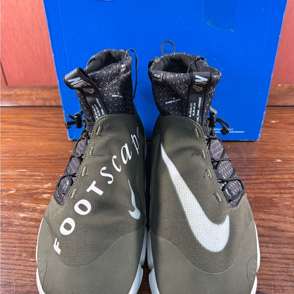 Nike Air Footscape Utility Mid Shoes Mens Size US 12  Khaki Cargo 924455-001 - Picture 5 of 8